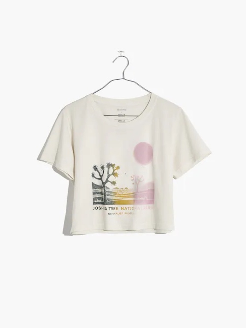 Madewell x Parks Project Joshua Tree National Park Crewneck Crop Tee
